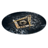 Masonic Minds (YellowishSwirlz) Schneidebrett (Ecke)