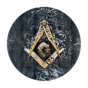 Masonic Minds (YellowishSwirlz) Schneidebrett