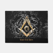 Masonic Minds (YellowishSwish) Fußmatte (Vorderseite)