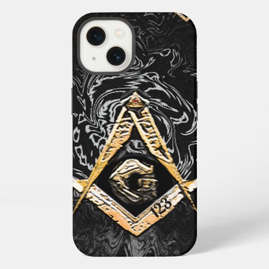 Masonic Minds (YellowishSwish) iPhone Hülle (Rückseite)