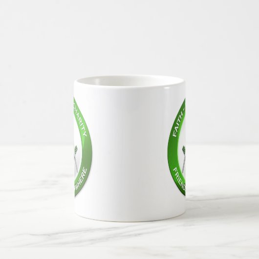 Masonic Mug Green Kaffeetasse (Mittel)