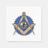 Masonic Napkins Serviette (Vorderseite)