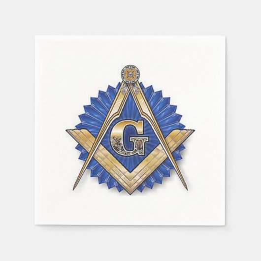 Masonic Napkins Serviette (Vorderseite)