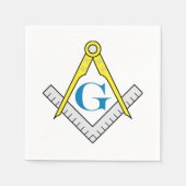 Masonic Napkins Serviette (Vorderseite)