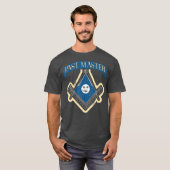 Masonic Past Master  Freemason Past Master Gift T-Shirt (Vorne ganz)
