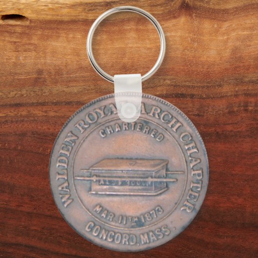 Masonic Penny Key Chain Schlüsselanhänger (Vorderseite)