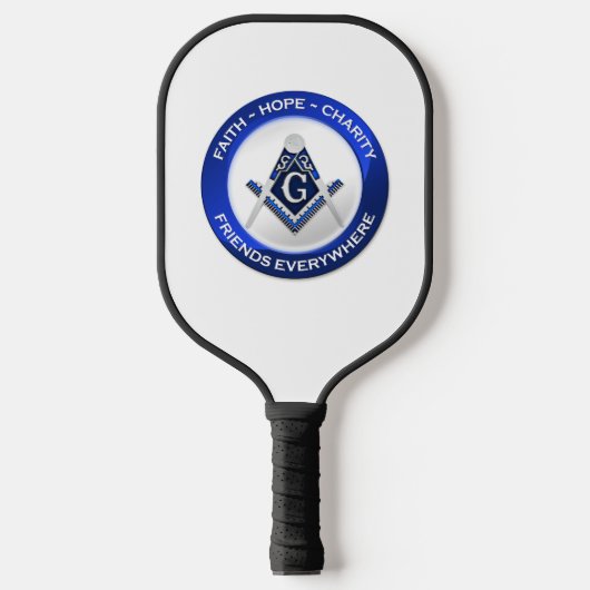 Masonic Pickleball Paddle (Vorderseite)