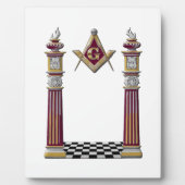 Masonic Pillars Fotoplatte (Vorderseite)