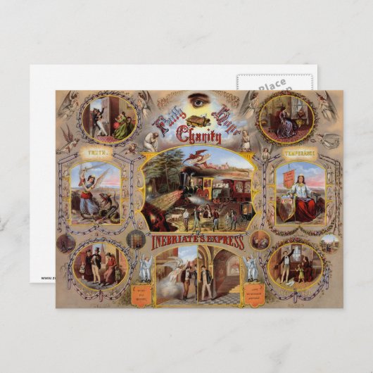 Masonic Poster Postkarte (Vorne/Hinten)