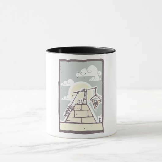 Masonic Pyramid-Tasse Tasse (Zentrum)
