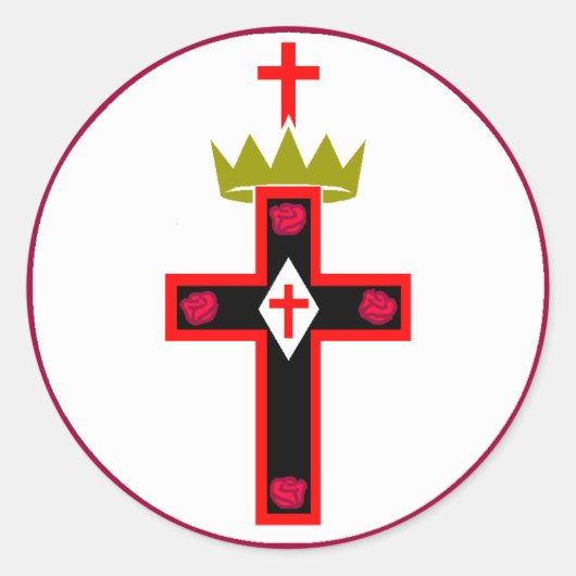 Masonic Rosicrucian Society Sticker (Vorderseite)