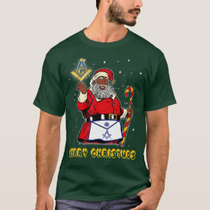 Masonic Santa Claus Mason frohe Weihnachten und T-Shirt