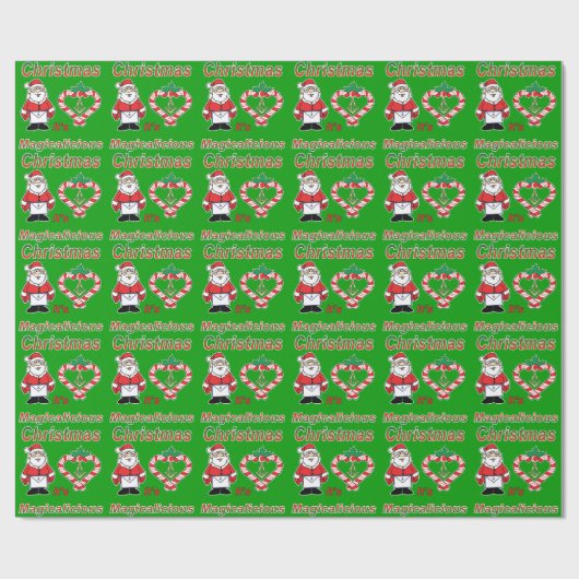 Masonic Santa Geschenkpapier (Flach)
