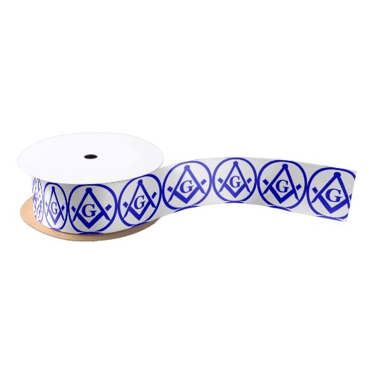 Masonic Satin Ribbbons Satinband (Spule)