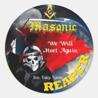 Masonic Sensenmann Stickers