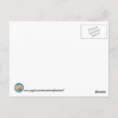 MASONIC / SHRINERS EMBLEM POSTKARTE (Rückseite)