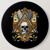 Masonic Skull Button (Vorderseite)