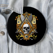 Masonic Skull Button (Beispiel)