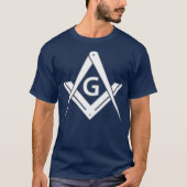 Masonic Square Compass Freemason T-Shirt (Vorderseite)