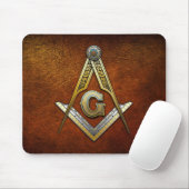 Masonic Square und Compasses Mousepad (Mit Mouse)