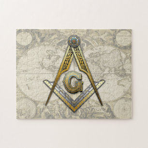 Masonic Square und Compasses Puzzle