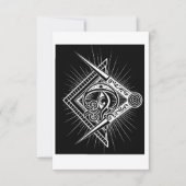 Masonic Style Postkarte (Vorderseite)