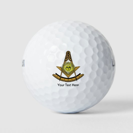 Masonic Sun Golfball (Vorderseite)