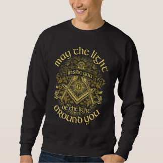 Masonic Sweatshirt mit Compass & Square Graphic