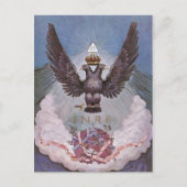 Masonic Symbolism Postcard Postkarte (Vorderseite)
