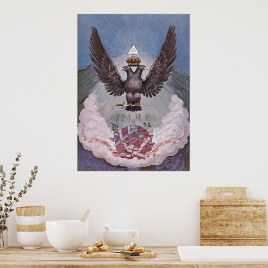 Masonic Symbolism Poster (Küche)