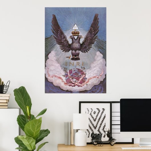 Masonic Symbolism Poster (Heimbüro)