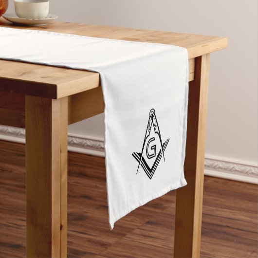 Masonic Table Runners | Ideen zur Dekoration von F Großer Tischläufer (Beispiel)