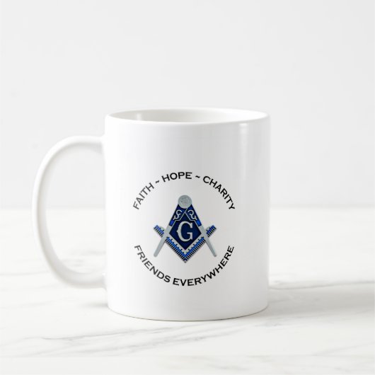 Masonic Tasse Blue Clean (Links)
