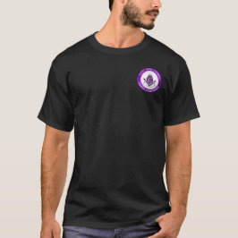 Masonic Tee Shirt - Men Purple