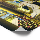 Masonic Tracing Board - Fellow Craft Poster (Ecke)