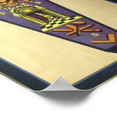Masonic Tracing Board - Master Mason Poster (Ecke)