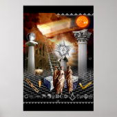 Masonic Tracing Board Poster (Vorne)