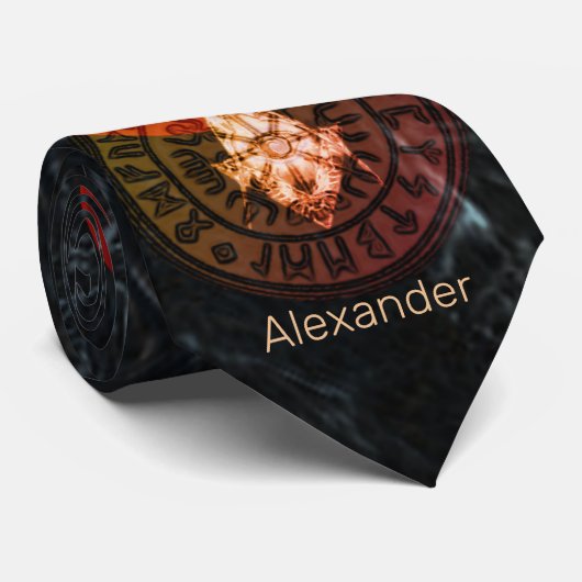 Masonic Warrior Krawatte (Gerollt)