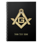 Masonic Warrior Notizblock (Vorderseite)