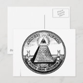 masonisch postkarte (Vorne/Hinten)