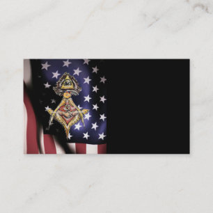 Masonische Augen Visitenkarte