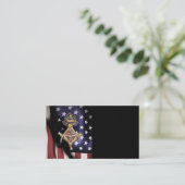 Masonische Augen Visitenkarte (Stehend Vorderseite)