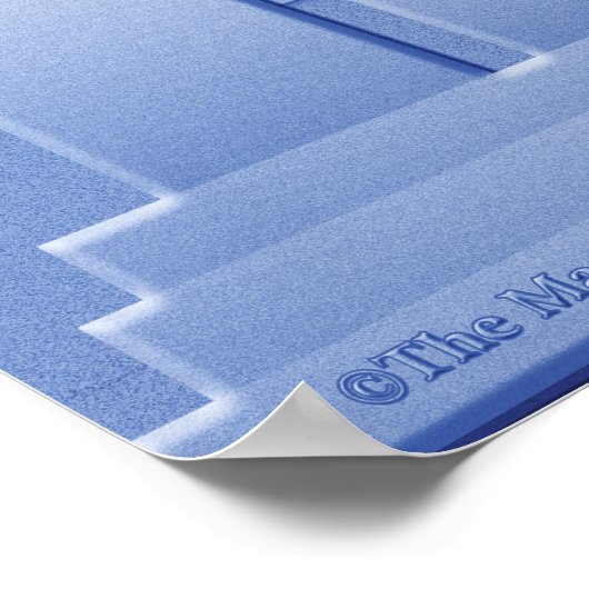 MASONISCHE KAMMER-TRAUMPFANG POSTER (Ecke)