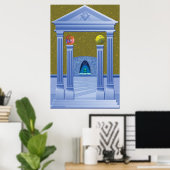 MASONISCHE KAMMER-TRAUMPFANG POSTER (Heimbüro)