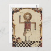 Masonische Kunst Postkarte (Vorne/Hinten)