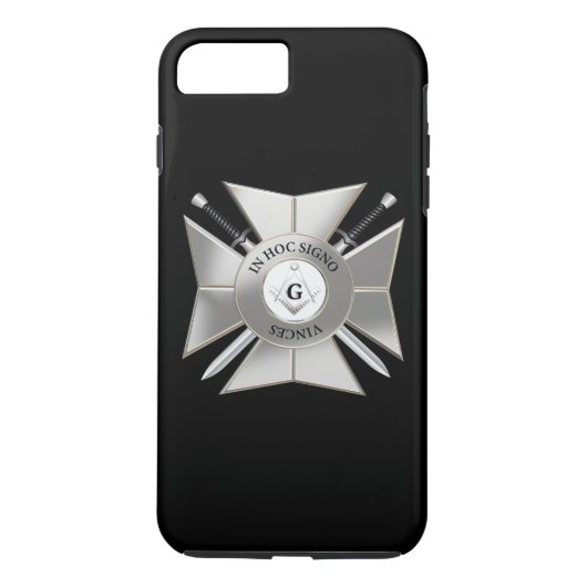 Masonisches Kreuz Case-Mate iPhone Hülle (Rückseite)