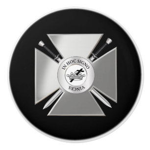 Masonisches Kreuz Keramikknauf