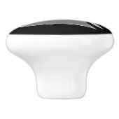 Masonisches Kreuz Keramikknauf (Seitenansicht)