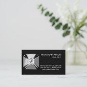 Masonisches Kreuz Visitenkarte (Stehend Vorderseite)