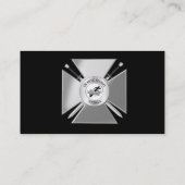 Masonisches Kreuz Visitenkarte (Rückseite)